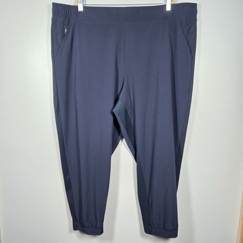 Athleta Brooklyn Jogger Pants Navy Blue Womens Plus Size 26